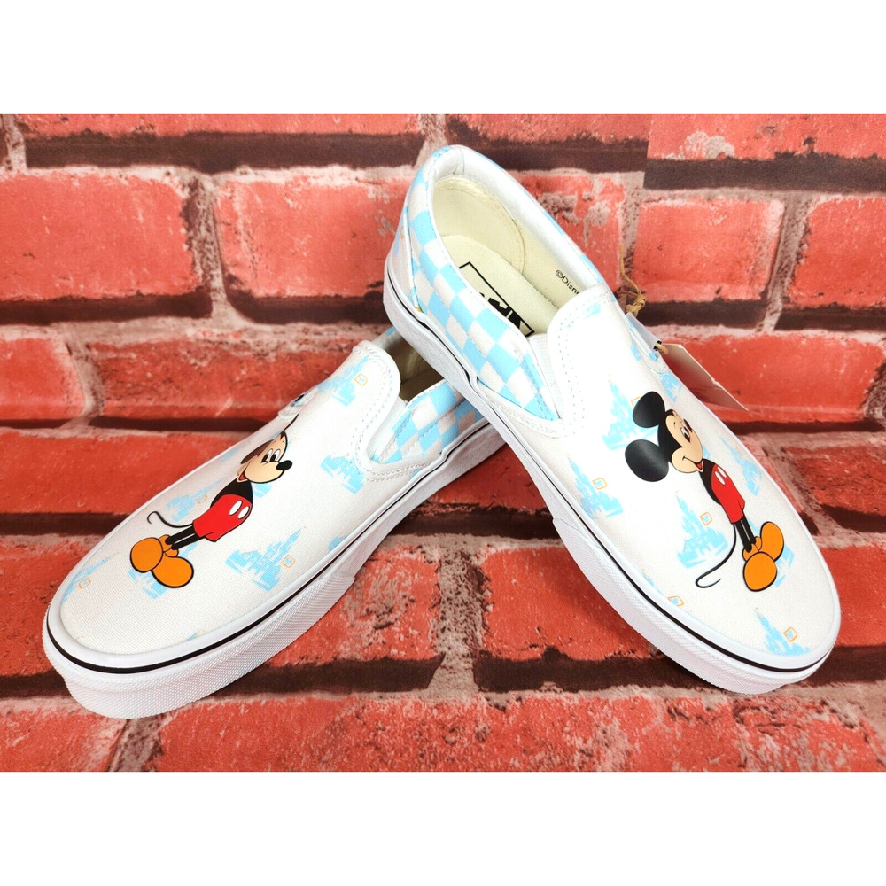 VANS Authentic x Disney Mickey Mouse Walt Disney World Mens Size 4 NWOB